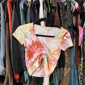 Tie dye Women’s Crop top